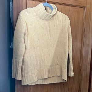 Cozy Yellow Turtleneck Sweater